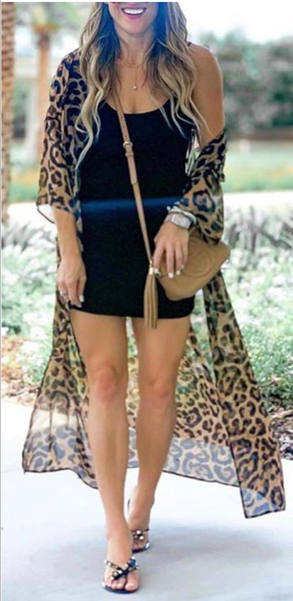 Open front, Loose fit bikini cover up