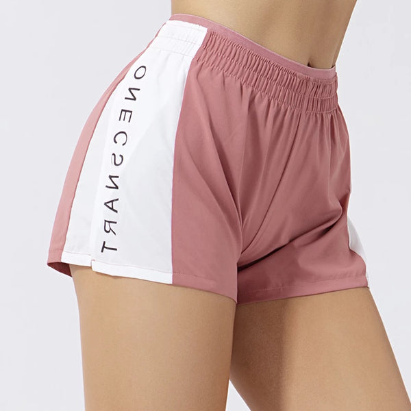 Women work out sport loose yoga shorts