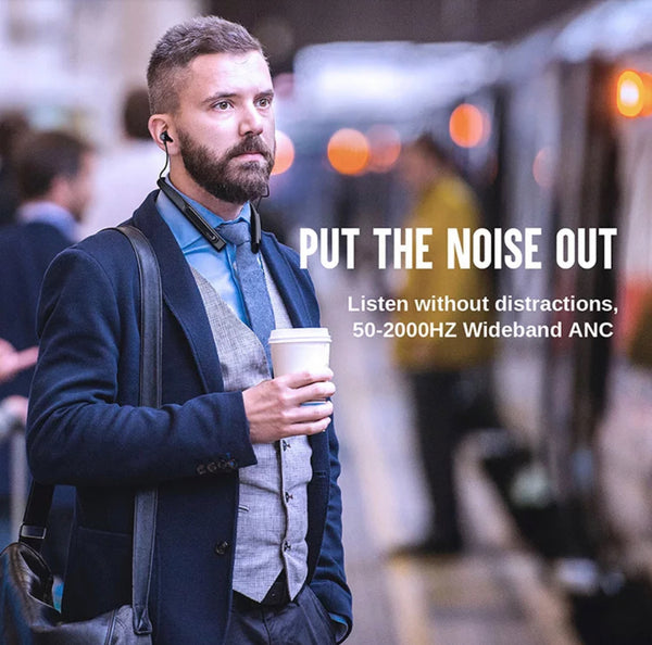 ANC active noise cancelling Bluetooth neck band Bluetooth ear phone