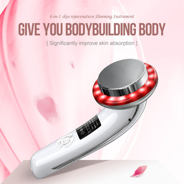 EMS Body CE 6 in 1 EMS Body Slimming Massager Weight Loss Anti Cellulite Fat Burner Galvanic Infrared Cellulite Removal Machine